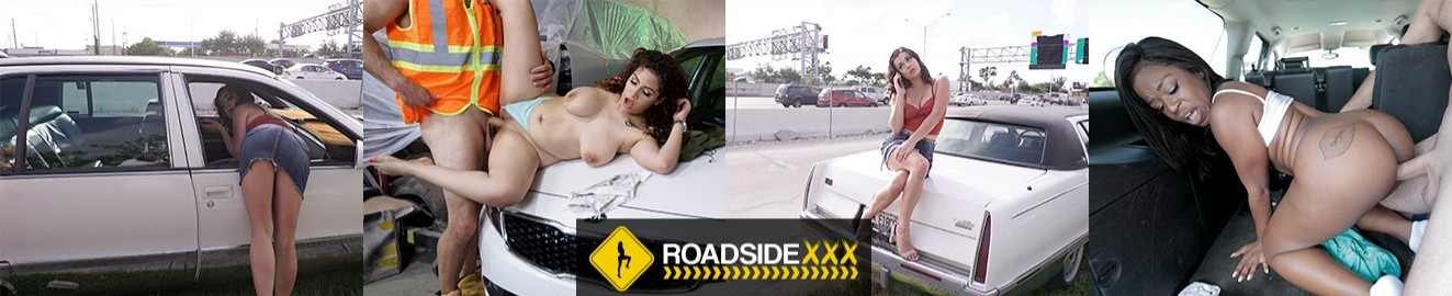 Roadside XXX banner
